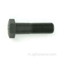 DIN 931 Gedeeltelijke thread Hex Bolt zwart